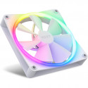 NZXT F140 RGB DUO Twin 140x140x25, case fan (white, pack of 2, incl. RGB controller)