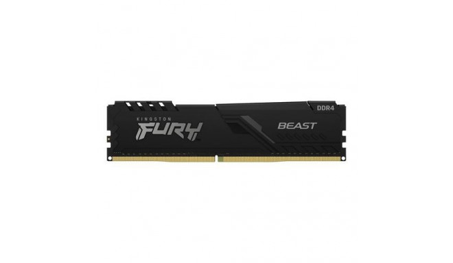 Kingston RAM Fury 8GB 2666MT/s DDR4 CL16 DIMM Beast Black