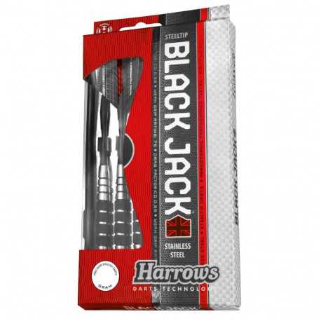 Steeltip darts HARROWS BLACK JACK 3x22gK