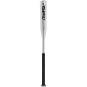 Baseball bat aluminum ADVENTO 47AE 75cm Silver