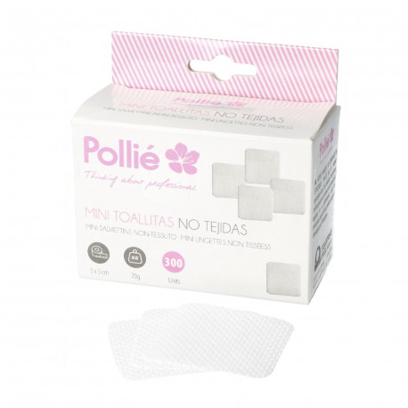 POLLIE 5X5CM MINI-TOALLITAS NO TEJIDAS PACK 300UN