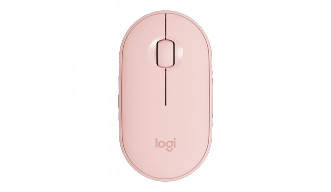 LOGITECH M350S Pebble 2 Bluetooth Mouse - TONAL ROSE