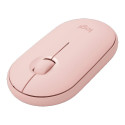 LOGITECH M350S Pebble 2 Bluetooth Mouse - TONAL ROSE