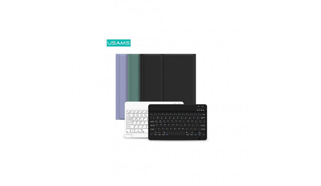USAMS Winro Case with Keyboard iPad Air 10.9" black case-black keyboard|black cover-black keyboard I