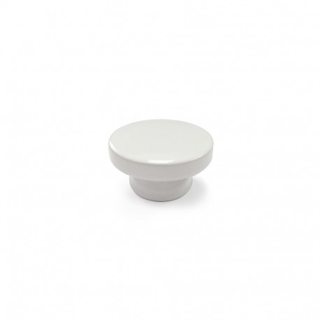 FURNITURE KNOB D38 7-E219.01 WHITE
