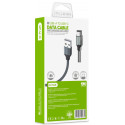 D-Fruit kaabel USB-A - USB-C 1m, hall (DF441C)