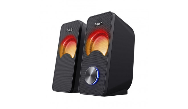 Trust Arys – RGB LED valgustusega 2.0 kõlarite komplekt (must)