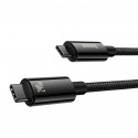 Baseus cable Tungsten PD USB-C - USB-C 3,0m black 240W