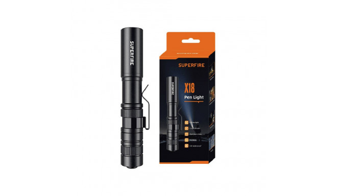 Flashlight Superfire X18