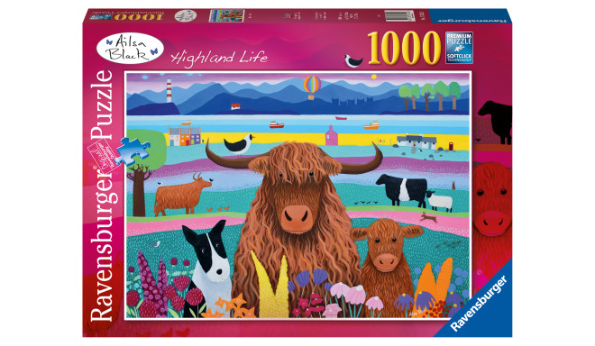 Ravensburger pusle 1000 tk Maaliline elu