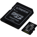 "CARD 64GB Kingston Canvas Select Plus microSDXC 100MB/s +Adapter"