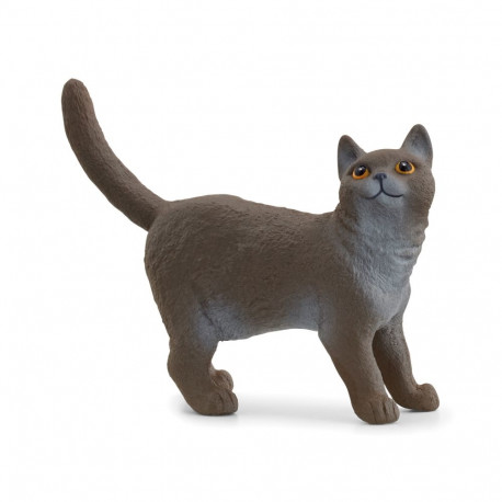 SCHLEICH FARM WORLD British Shorthair Cat
