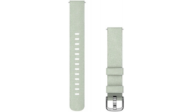 Garmin ремешок для часов Lily 2 Nylon, sage gray/silver