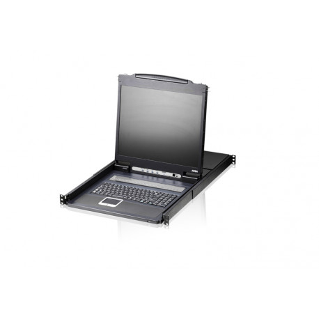 Aten CL1308N-ATA-AG 8-Port PS/2-USB VGA 19" LCD KVM Switch | Aten