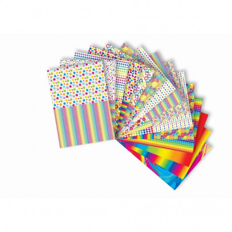 Disainpaberi segupakk VÄRVID A4, 80g/15lk