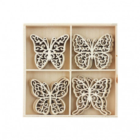 Puidust ornamendid Liblikad