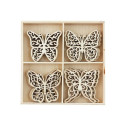 Puidust ornamendid Liblikad