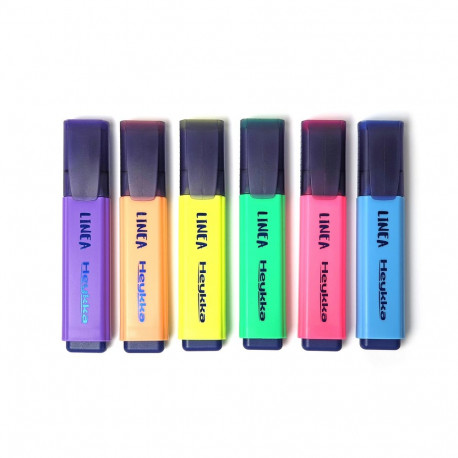 Tekstimarker Heykka LINEA - erinevad toonid