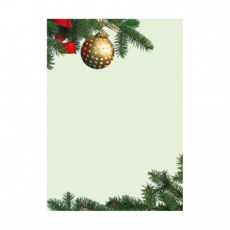 Kirjablankett Christmas tree 100g/50lk