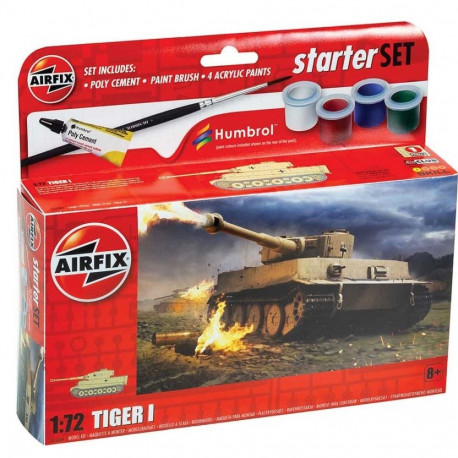 Plastic model Small Set Tiger