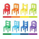 Askato toy blocks Chairs 40pcs