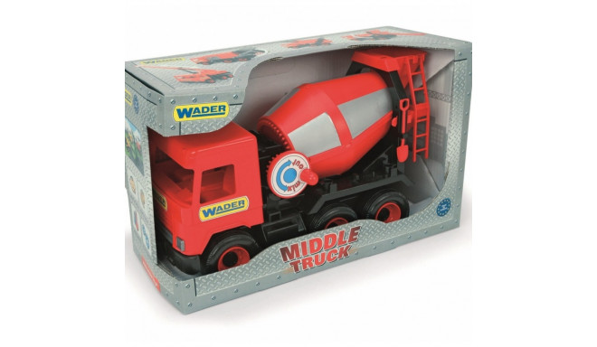 Middle Truc Concrete mixer red 38 cm in box