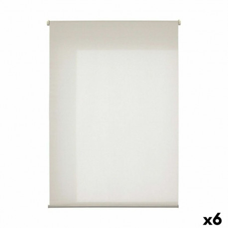 Ruloo 120 x 180 cm Polüester Kreemikas Plastmass (6 Ühikut)