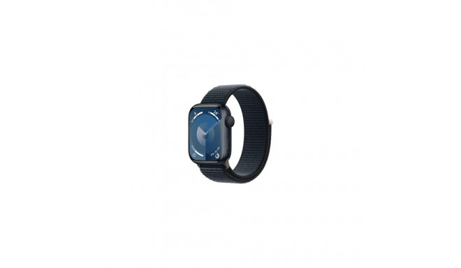 Apple Watch Series 9 41 mm Digital 352 x 430 pixels Touchscreen Black Wi-Fi GPS (satellite)