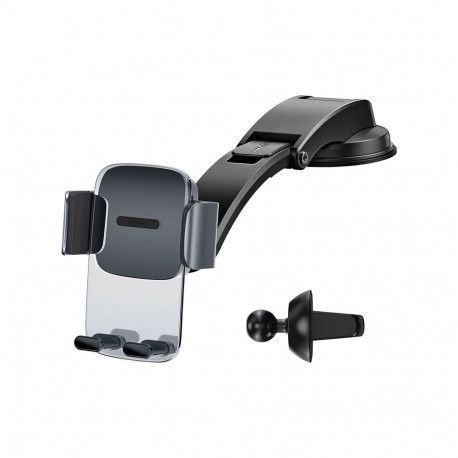 Car Mount Set for 4.7-6.7" Display Smartphones, Black