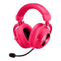LOGITECH G PRO X2 LIGHTSPEED Wireless Gaming Headset - Blue Mic - MAGENTA