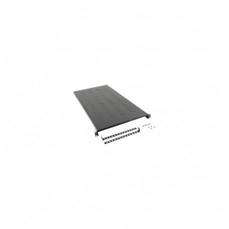 LANBERG 19 fikseeritud riiul 1U/483x900mm kandevõime kuni 25kg, must