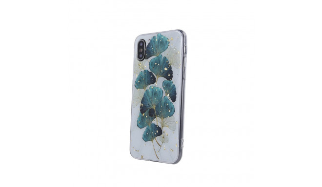 Fusion Gold Glam Leaves ümbris silikoonist ümbris Samsung A155 Galaxy A15 4G|5G