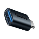 Baseus Ingenuity USB-C USB-A adapter OTG (sinine)