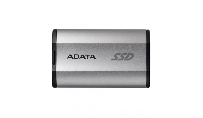 ADATA SD810 500 GB must, hõbedane