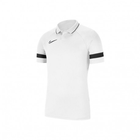 Nike Academy 21 Polo Jr CW6106-100 (XS)