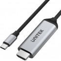 Unitek USB-C - HDMI Cable 1.8 m Silver (V1423