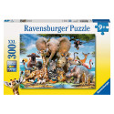 Ravensburger  pusle 300 tk Aafrika sõbrad