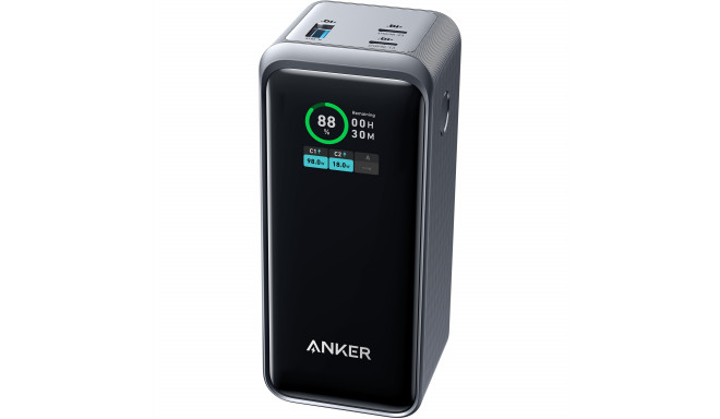 Anke Prime PowerBank 20,000mAh (200W) black 2x USB-C 1x USB-A incl. display black