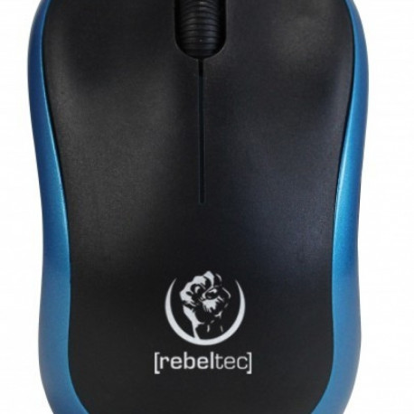 Wireless optical mouse Rebeltec METEOR blue