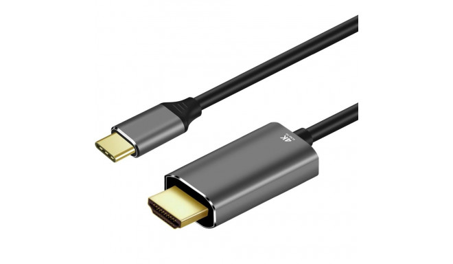 ART cable Type C (male) to HDMI 2.0 (male) 4K 60Hz C4-2 1.8 m black