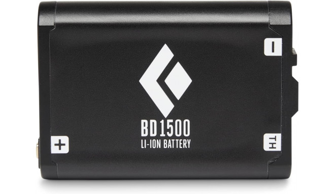 Black Diamond BD 1500 Battery & Charger, Set (black, charger with battery)