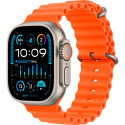 Apple Watch Ultra 2, Smartwatch (Orange, 49 mm, Ocean Bracelet, Titanium Case, Cellular)