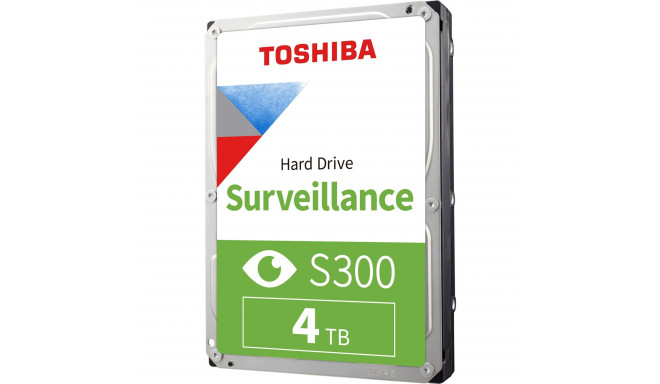 Toshiba S300 4 TB, hard drive (SATA 6Gb/s, 3.5)