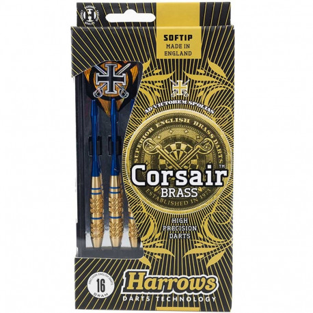 Rzutki Harrows Softip Corsair niebieskie 16 g