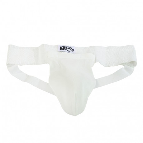 Ochraniacz na Krocze Suspensor Profight Cotton 1111 biały 2XL