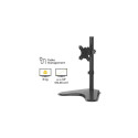 Fellowes Seasa Single Monitor Arm - Freestanding Monitor Mount for 8KG 32 inch Screens - Ergonomic A