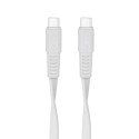 CABLE USB-C TO USB-C 1.2M/WHITE PS6005 WT12 RIVACASE