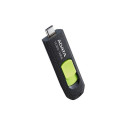 MEMORY DRIVE FLASH USB-C 128GB/ACHO-UC300-128G-RBK/GN ADATA