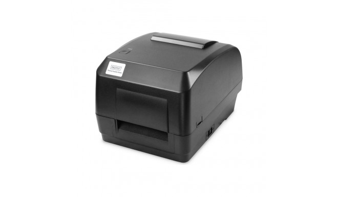 DIGITUS Bar Code Label Printer 300dpi Thermal Direct/Transfer USB LAN Serial