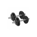 Tunturi Dumbbellset 20kg, with 2 Bars Screw